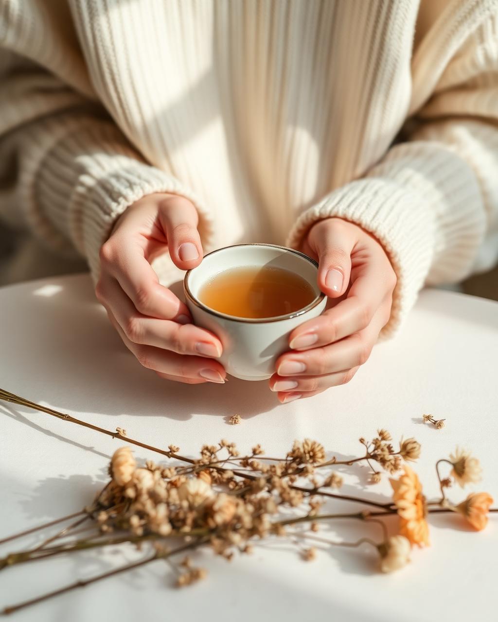 Momento di benessere silenzioso