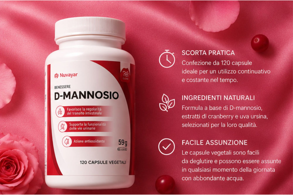 D Mannosio con Cranberry e Uva Ursina